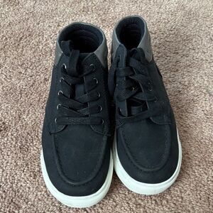 Sonoma Kids Black and Gray Lace-Up Boots